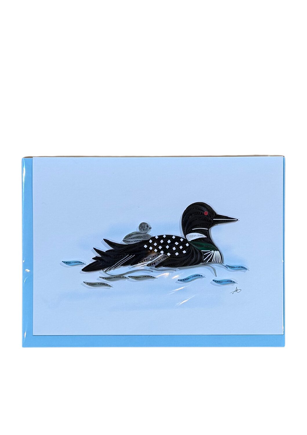 Loon Quill Card