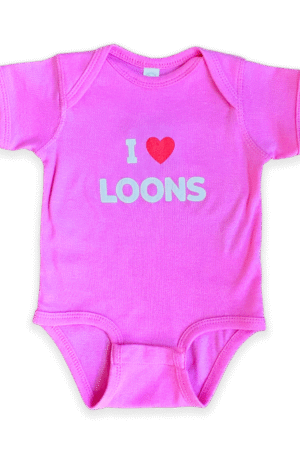 “I Love Loons” Onesie